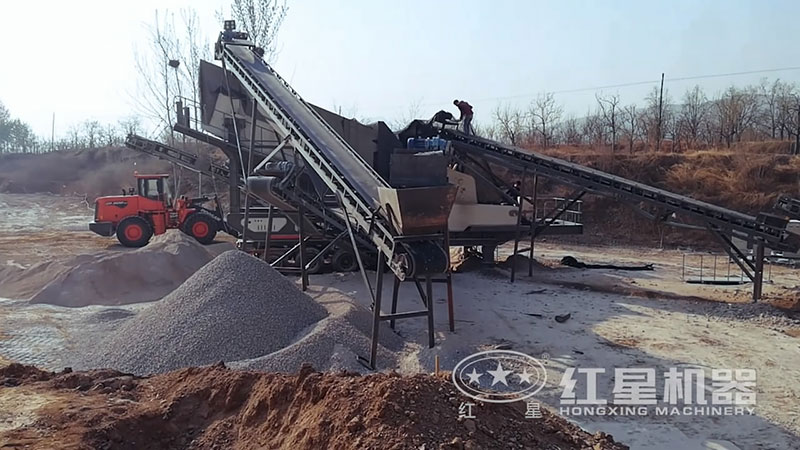 江蘇連云港500t/h破碎項目現場 江蘇連云港500t/h破碎項目現場