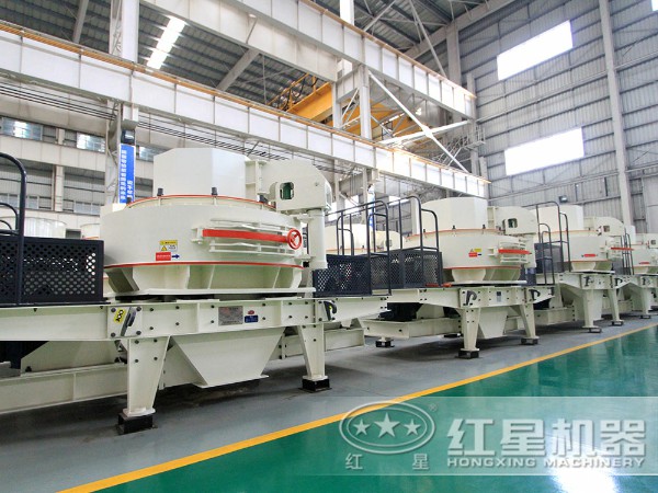 新型制砂機(jī)車(chē)間