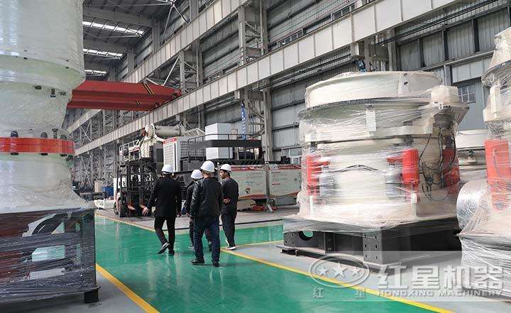 多缸液壓圓錐破碎機,自動化程度高,液壓馬達調整排料口 多缸液壓圓錐破碎機,自動化程度高,液壓馬達調整排料口