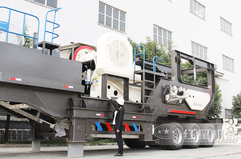 移動(dòng)磕石機(jī)配鄂破機(jī) 移動(dòng)磕石機(jī)配鄂破機(jī)