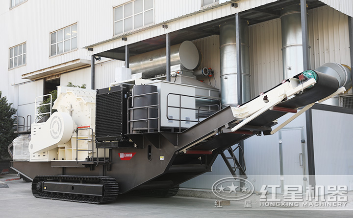 移動式履帶河卵石細碎一體機，價格實惠，可隨時免費在線預約咨詢 