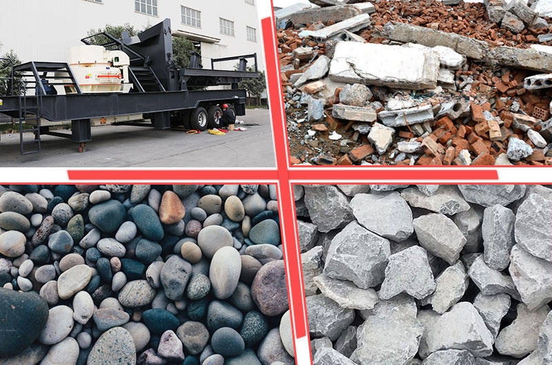 想要破碎哪一種物料,流動(dòng)破碎打沙機(jī)都可以