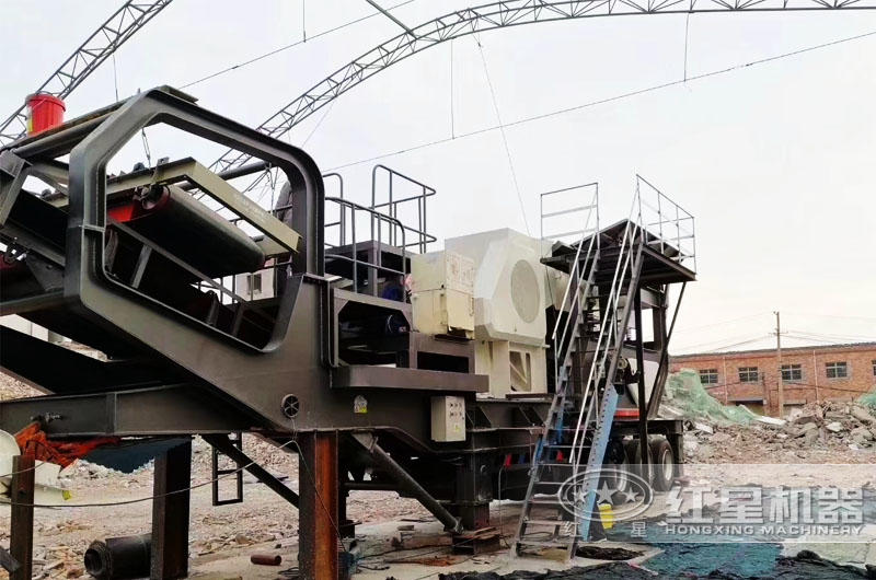 室內移動式破碎站生產線開始搭建 室內移動式破碎站生產線開始搭建