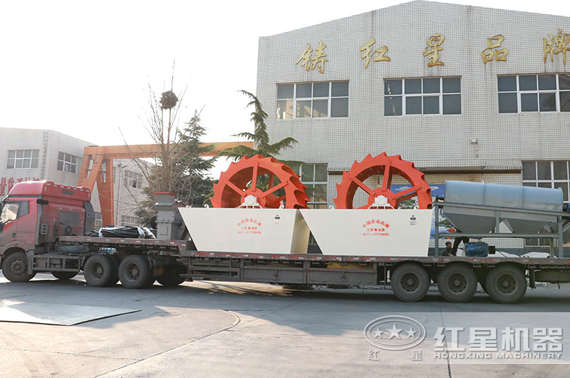 一套大型水洗砂生產(chǎn)線設(shè)備發(fā)貨 一套大型水洗砂生產(chǎn)線設(shè)備發(fā)貨