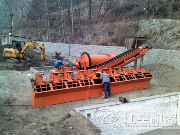 棒型浮選機工作現(xiàn)場圖片 棒型浮選機工作現(xiàn)場圖片