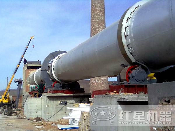 山西客戶回轉窯生產現場 山西客戶回轉窯生產現場