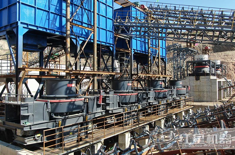制砂生產線現場