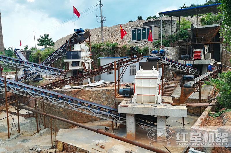 礦山制砂生產客戶現場實拍